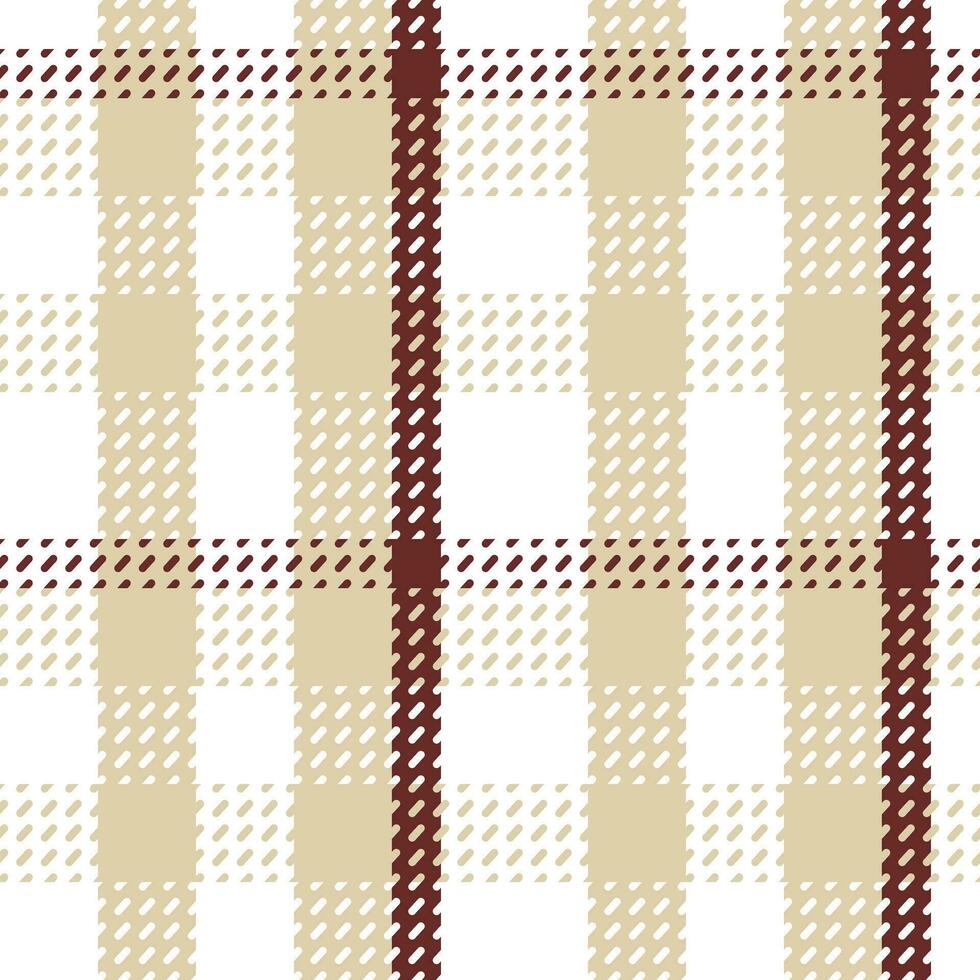 Tartan Pattern Seamless. Classic Scottish Tartan Design. Template for Design Ornament. Seamless Fabric Texture. vector