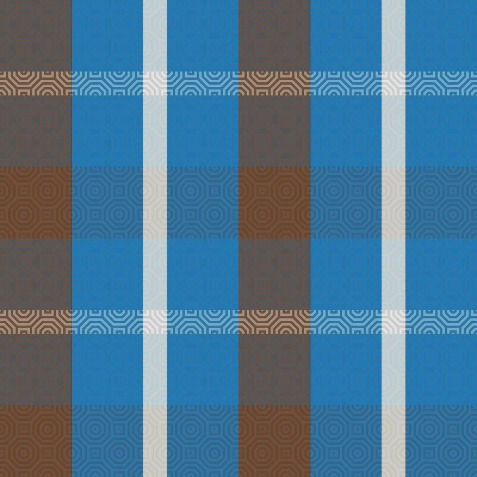 Plaid Pattern Seamless. Checkerboard Pattern Traditional Scottish Woven Fabric. Lumberjack Shirt Flannel Textile. Pattern Tile Swatch Included. vector
