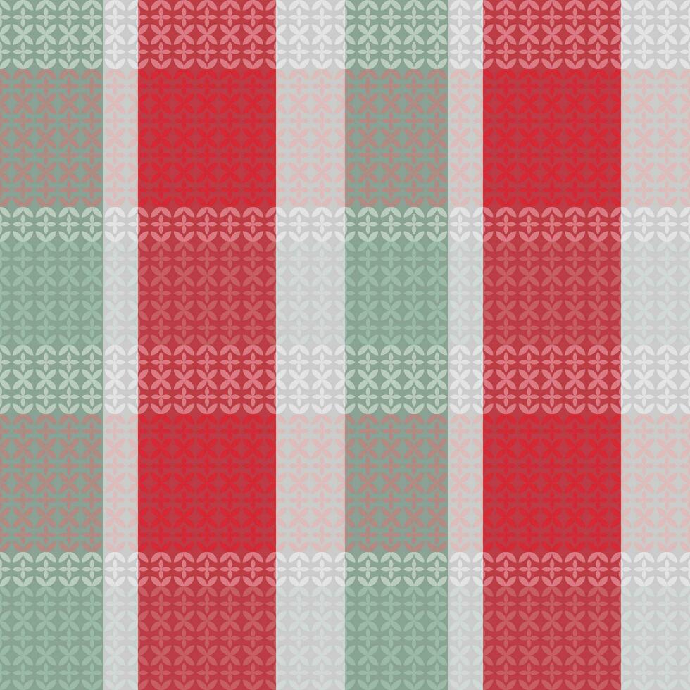 Tartan Plaid Seamless Pattern. Checkerboard Pattern. Traditional Scottish Woven Fabric. Lumberjack Shirt Flannel Textile. Pattern Tile Swatch Included. vector