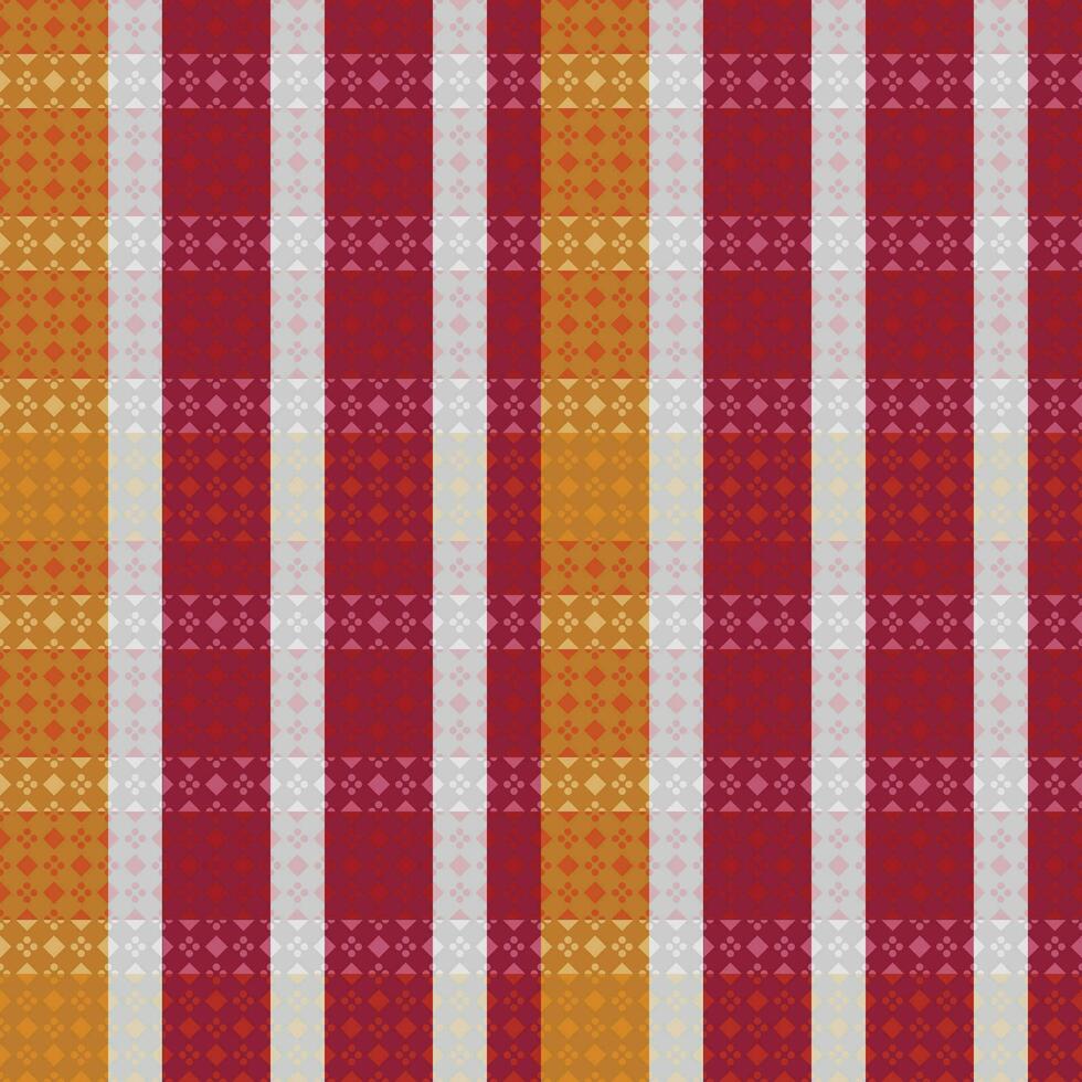 Scottish Tartan Plaid Seamless Pattern, Traditional Scottish Checkered Background. Traditional Scottish Woven Fabric. Lumberjack Shirt Flannel Textile. Pattern Tile Swatch Included. vector