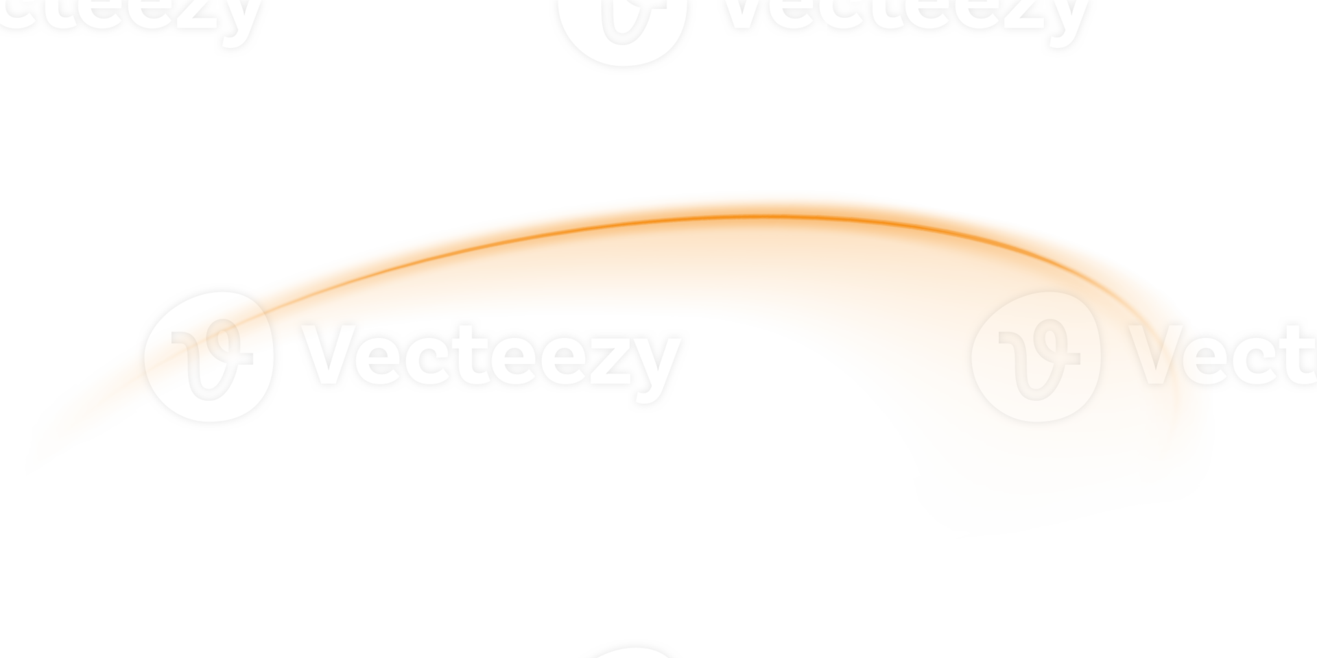 The edge of a golden solar eclipse on transparent background. Golden eclipse for product advertising, natural phenomena, horror concept and others. png