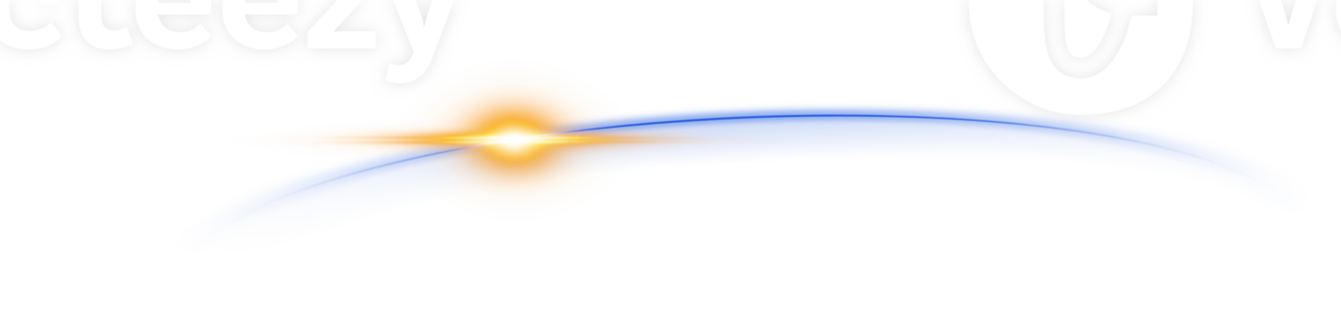 The edge of a golden solar eclipse on transparent background. Golden eclipse for product advertising, natural phenomena, horror concept and others. png