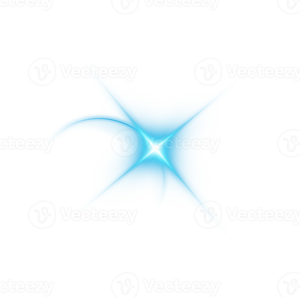 The edge of a blue solar eclipse on transparent background. Blue eclipse for product advertising, natural phenomena, horror concept and others. png