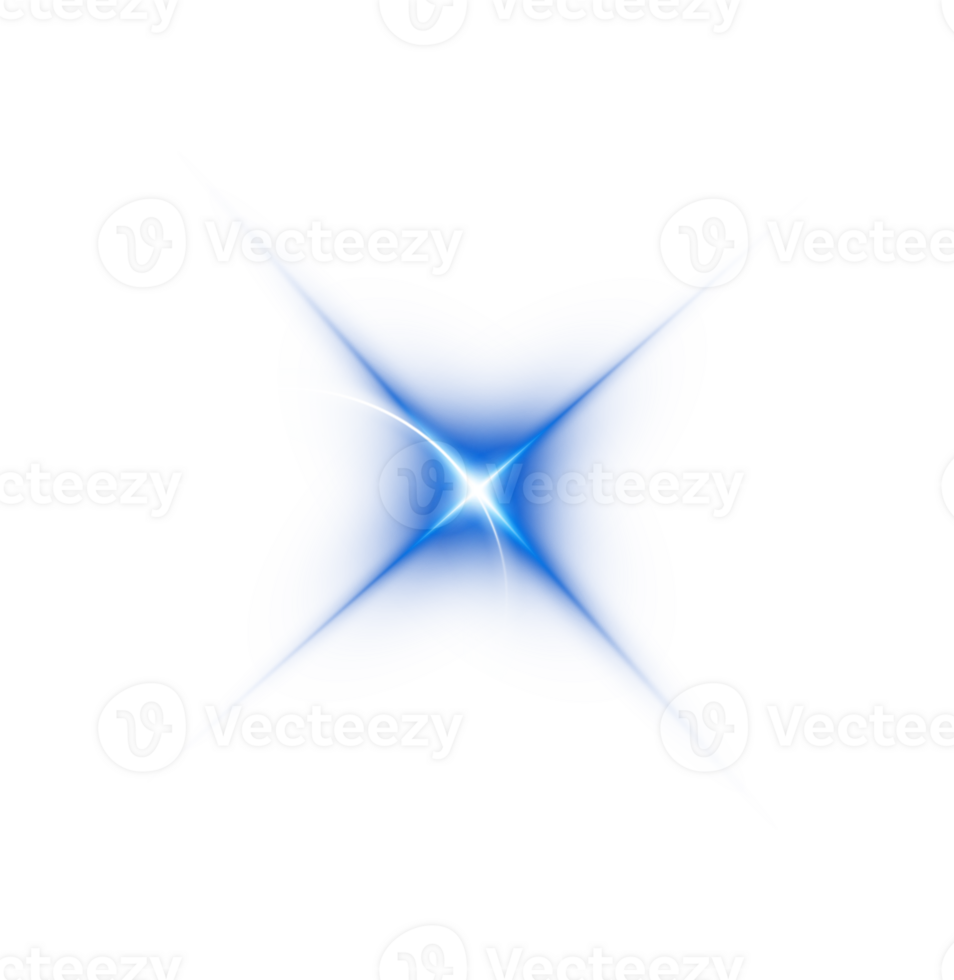 The edge of a blue solar eclipse on transparent background. Blue eclipse for product advertising, natural phenomena, horror concept and others. png