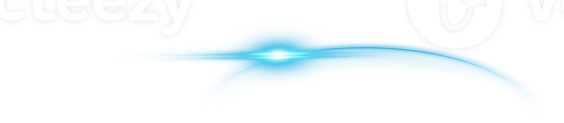 The edge of a blue solar eclipse on transparent background. Blue eclipse for product advertising, natural phenomena, horror concept and others. png