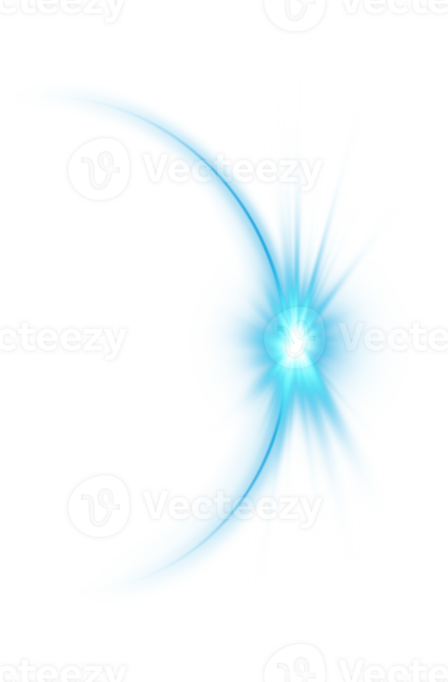 le bord de une bleu solaire éclipse sur transparent Contexte. bleu éclipse pour produit publicité, Naturel phénomènes, horreur concept et autres. png