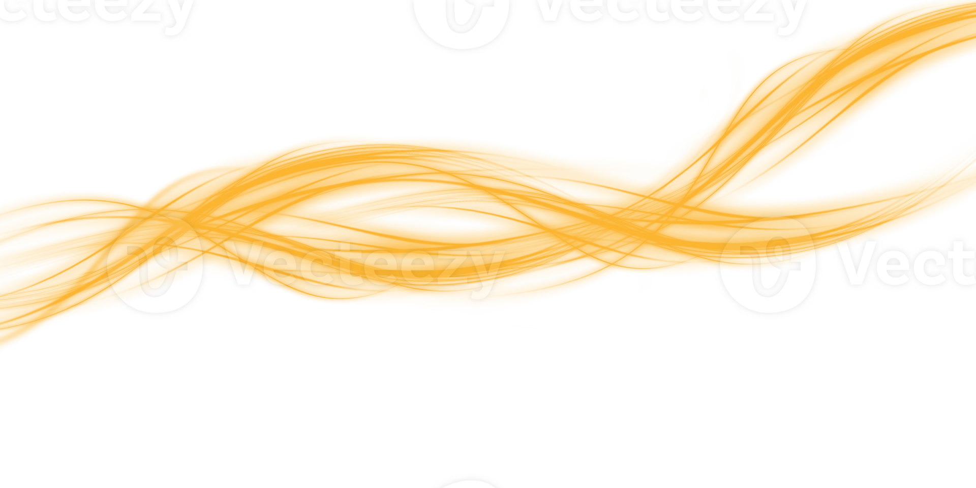 Yellow magic spirals with sparkles. Yellow light effect. Glitter particles with lines. Swirl effect. png