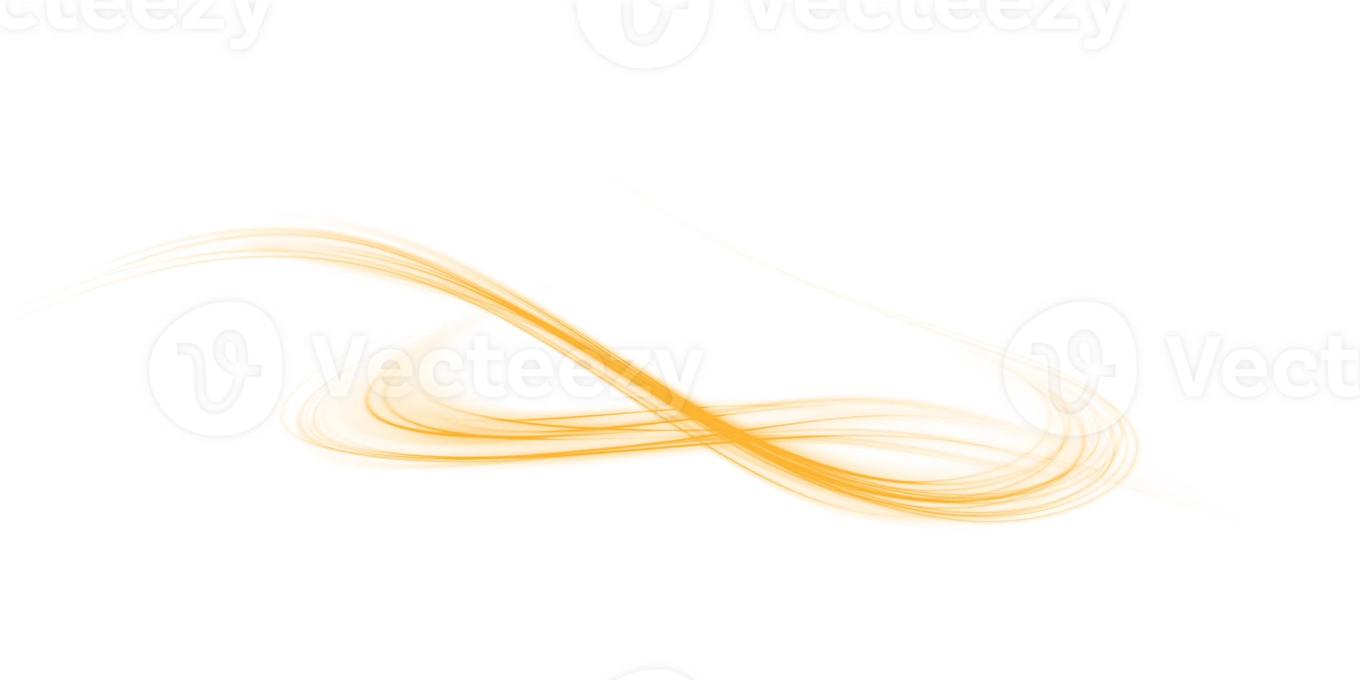 Yellow magic spirals with sparkles. Yellow light effect. Glitter particles with lines. Swirl effect. png