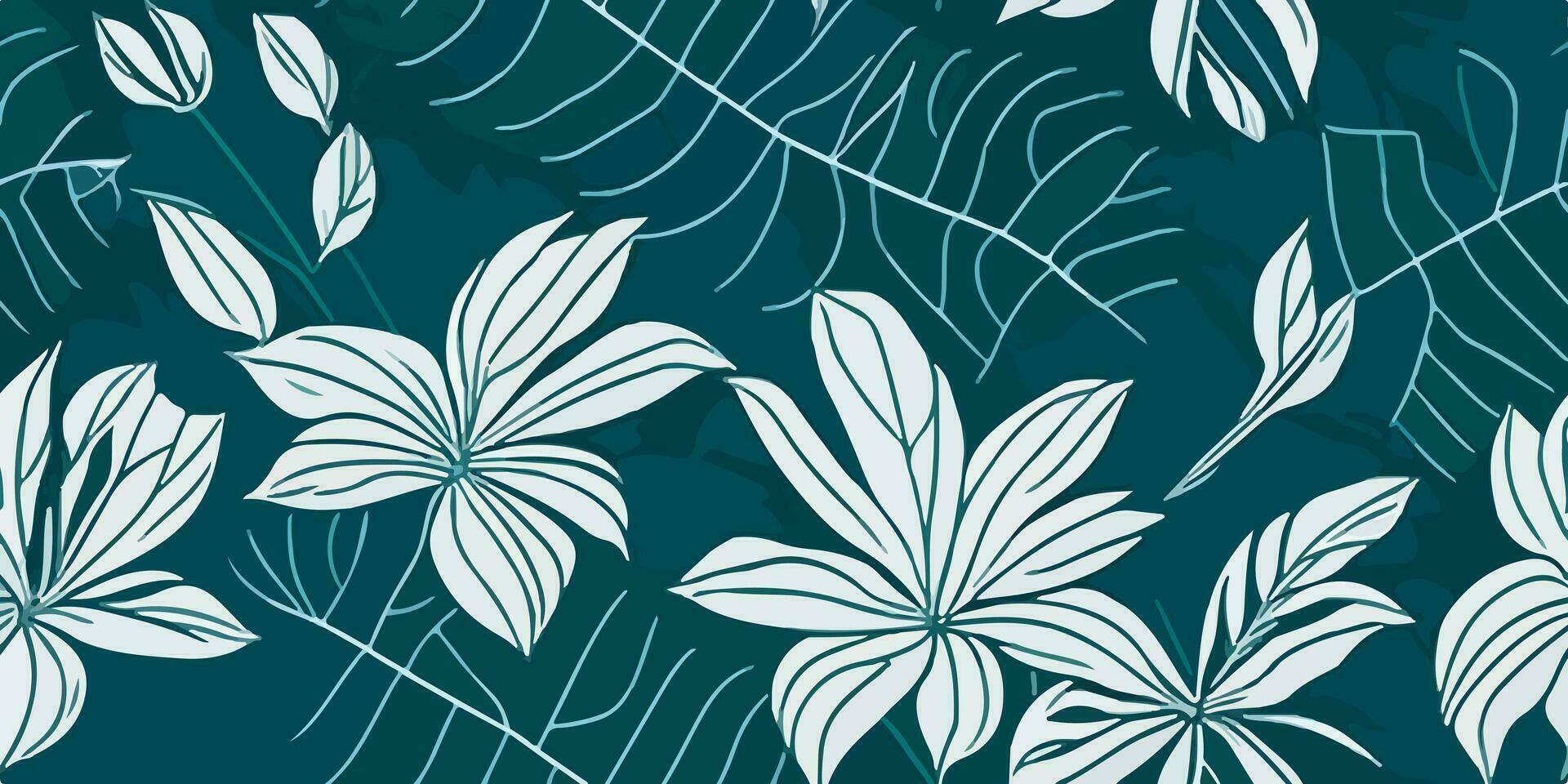 Modern Tropical Chic. Incorporating Frangipani Patterns into Contemporary Designs vector