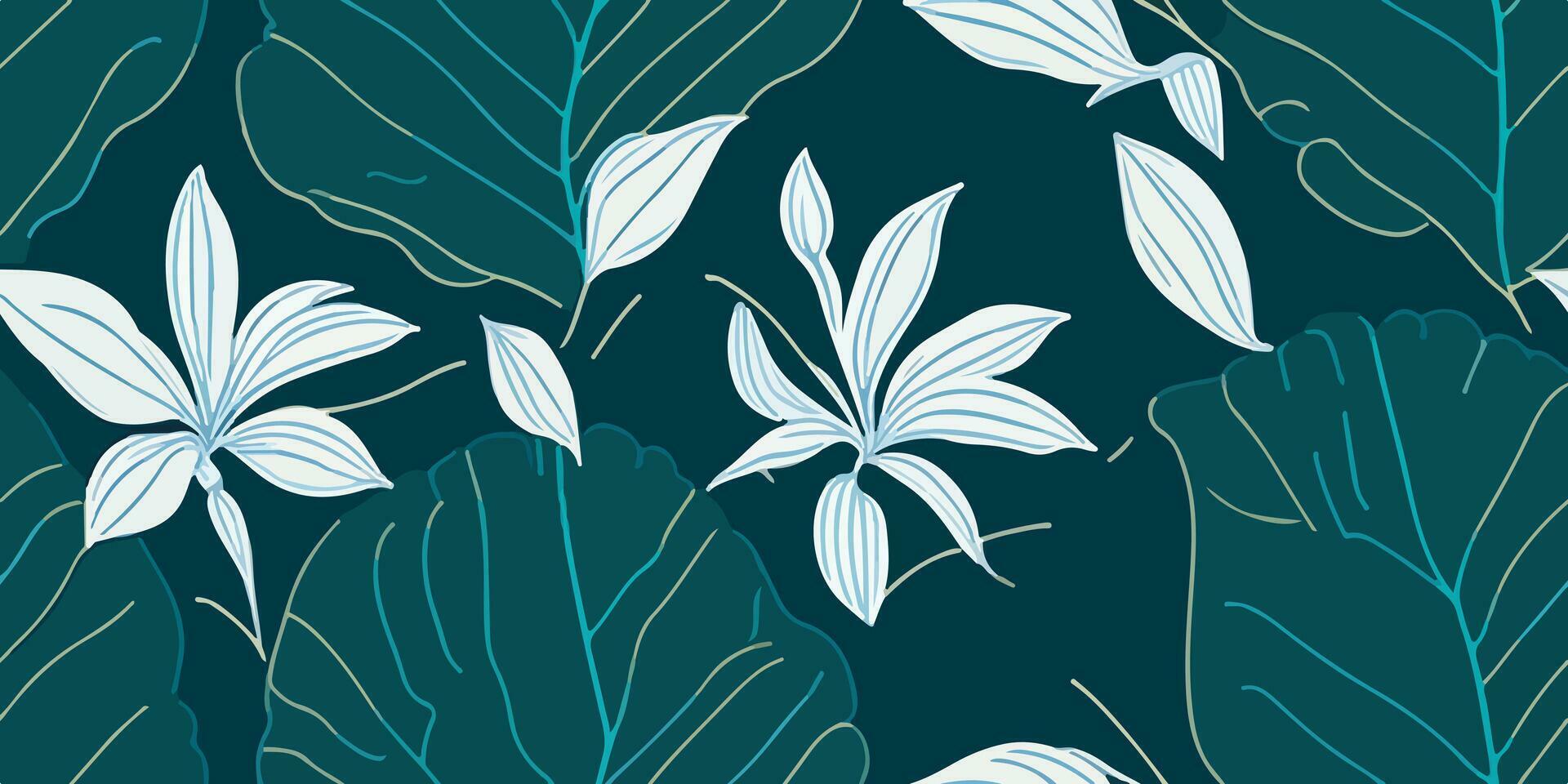 Frangipani Symphony. Crafting Harmonious Patterns Inspired by Summer