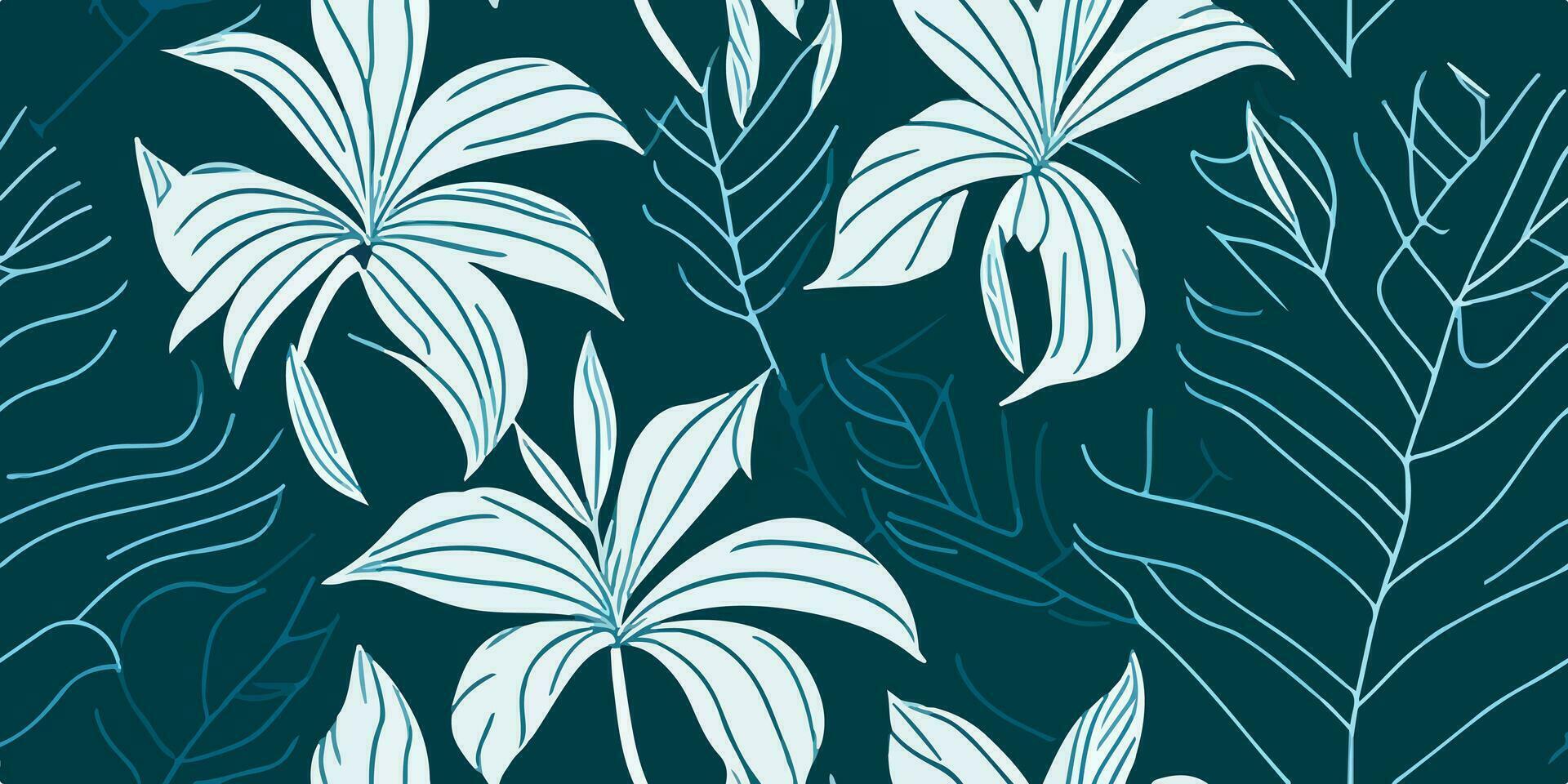 Exotic Oasis. Embracing the Serene Beauty of Frangipani Patterns in Designs vector