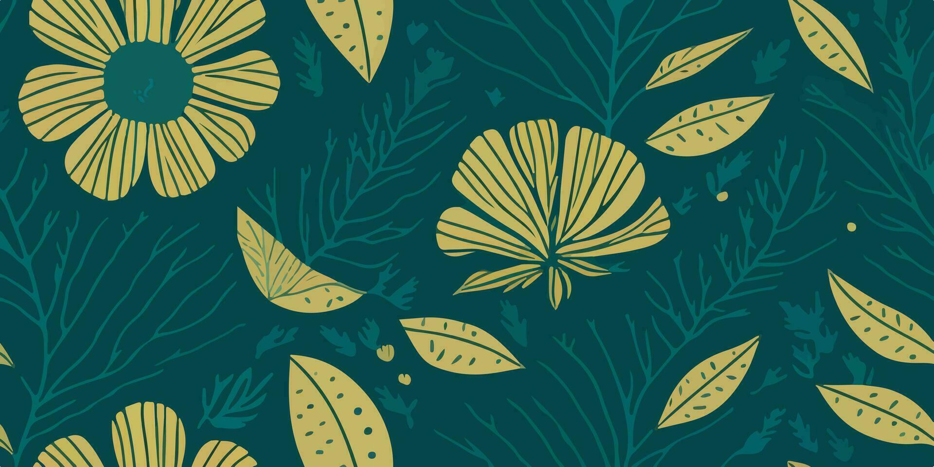 Floral Kaleidoscope, Celebrating the Dynamic Marigold Motifs in Full Bloom vector