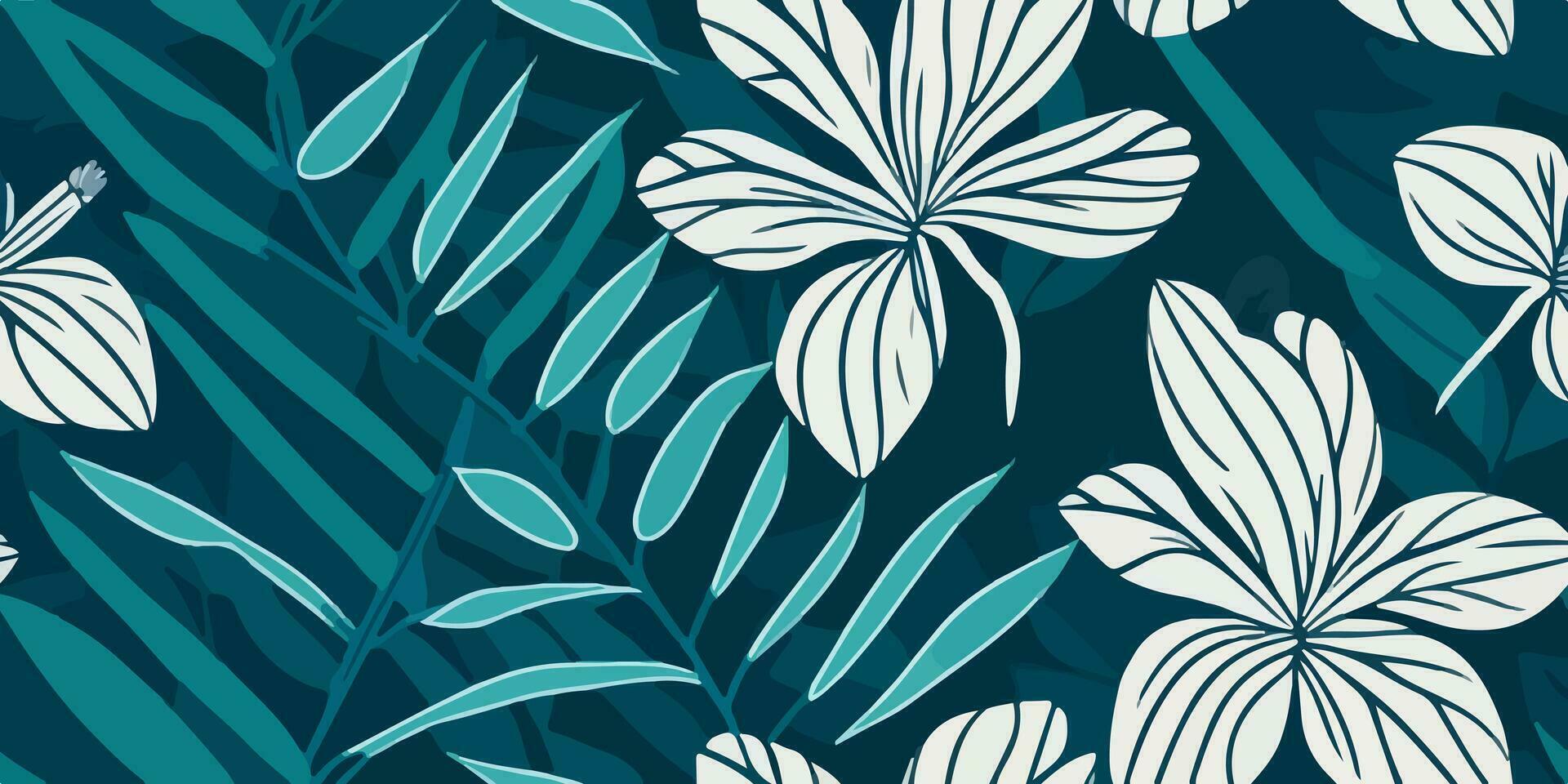 Frangipani Petals. Creating Patterns that Celebrate the Fragile Beauty of Flowers vector