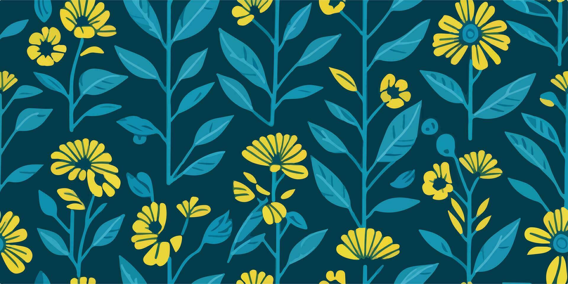 Nature's Canvas, Embracing the Vibrant Marigold Designs in Full Bloom vector