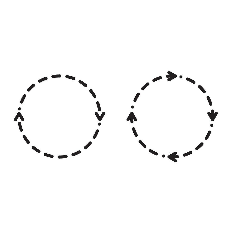 Reload icon vector set. Reset illustration sign collection. update symbol or logo.