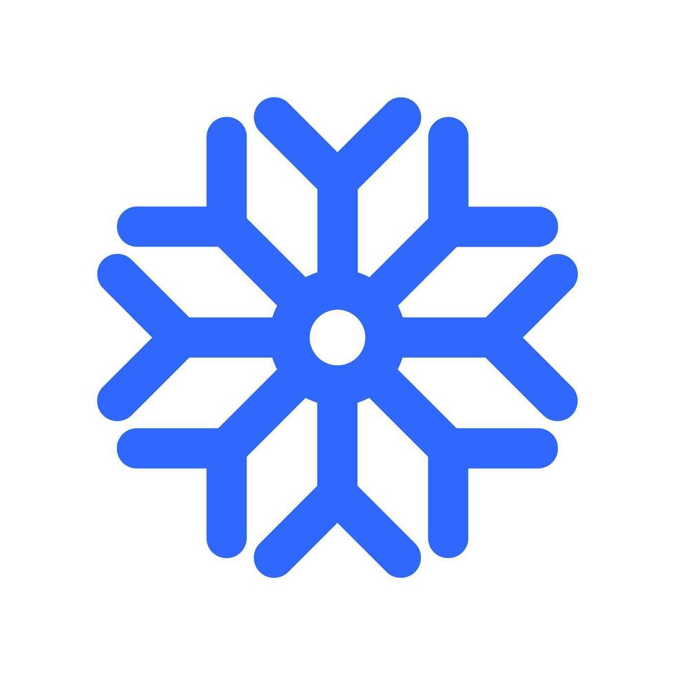 copo de nieve icono vector. invierno ilustración signo. nieve símbolo. nuevo año logo. vector