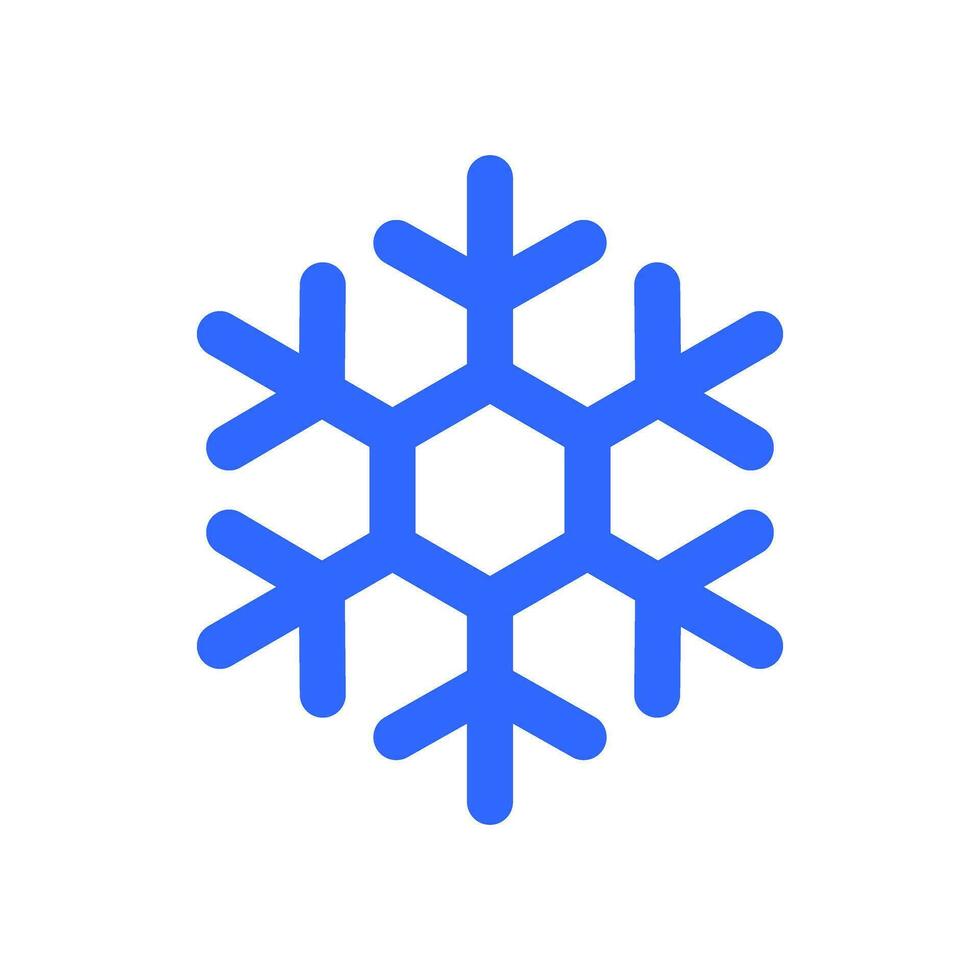 copo de nieve icono vector. invierno ilustración signo. nieve símbolo. nuevo año logo. vector