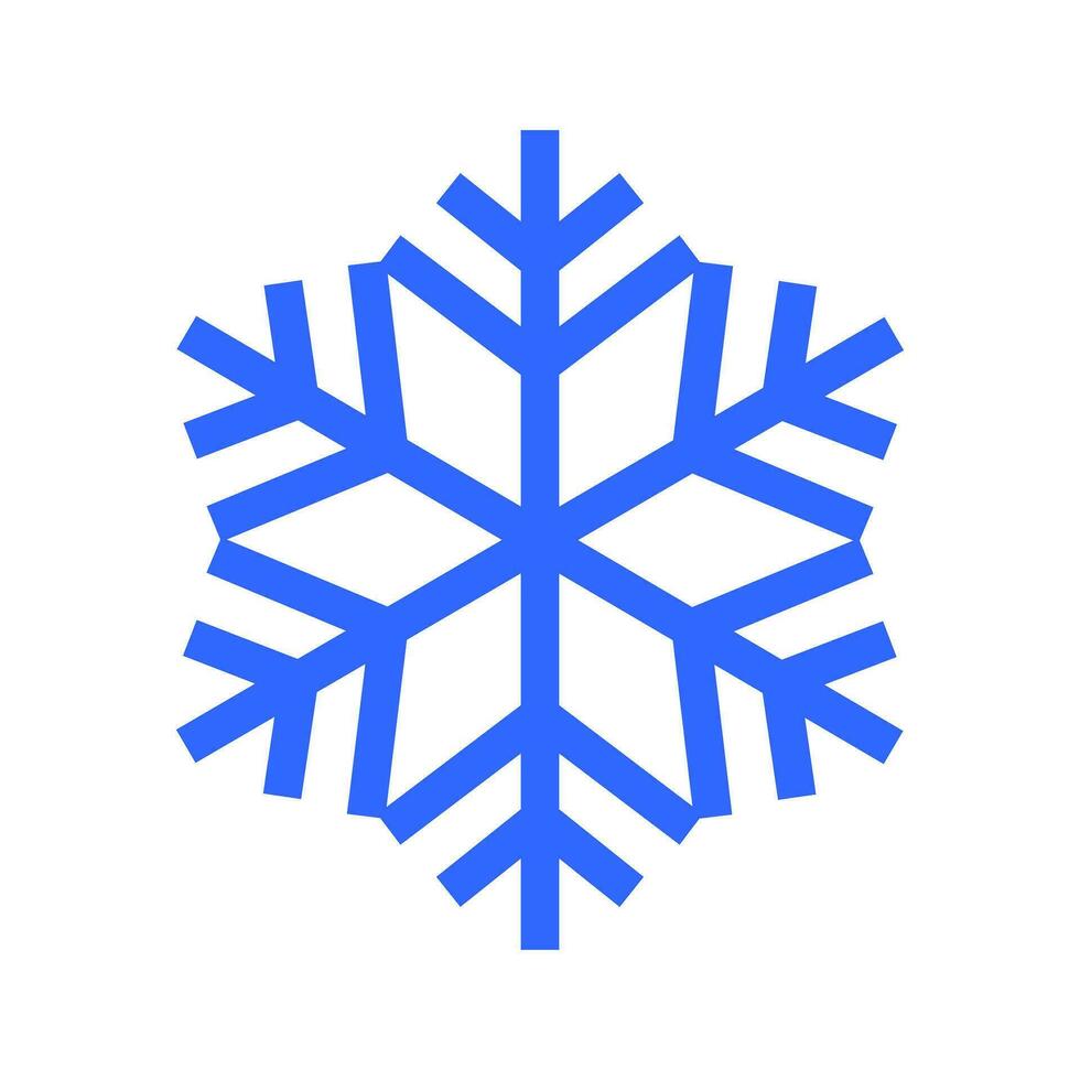 copo de nieve icono vector. invierno ilustración signo. nieve símbolo. nuevo año logo. vector