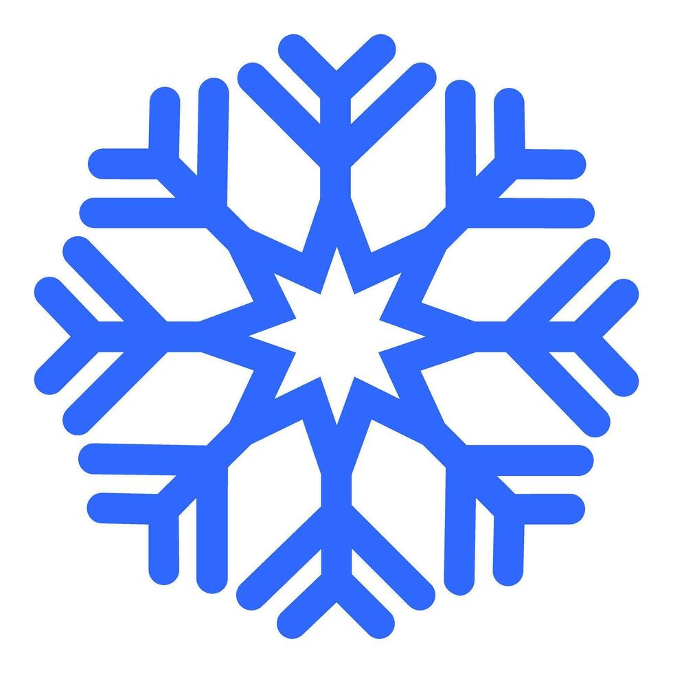 copo de nieve icono vector. invierno ilustración signo. nieve símbolo. nuevo año logo. vector