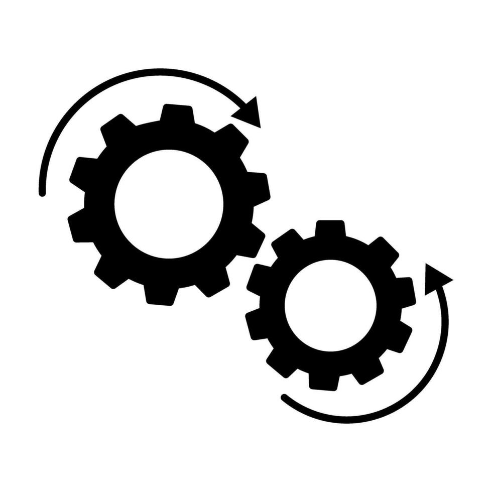 Customisation vector icon. customize illustration sign. mechanical symbol. settings logo. Option mark.