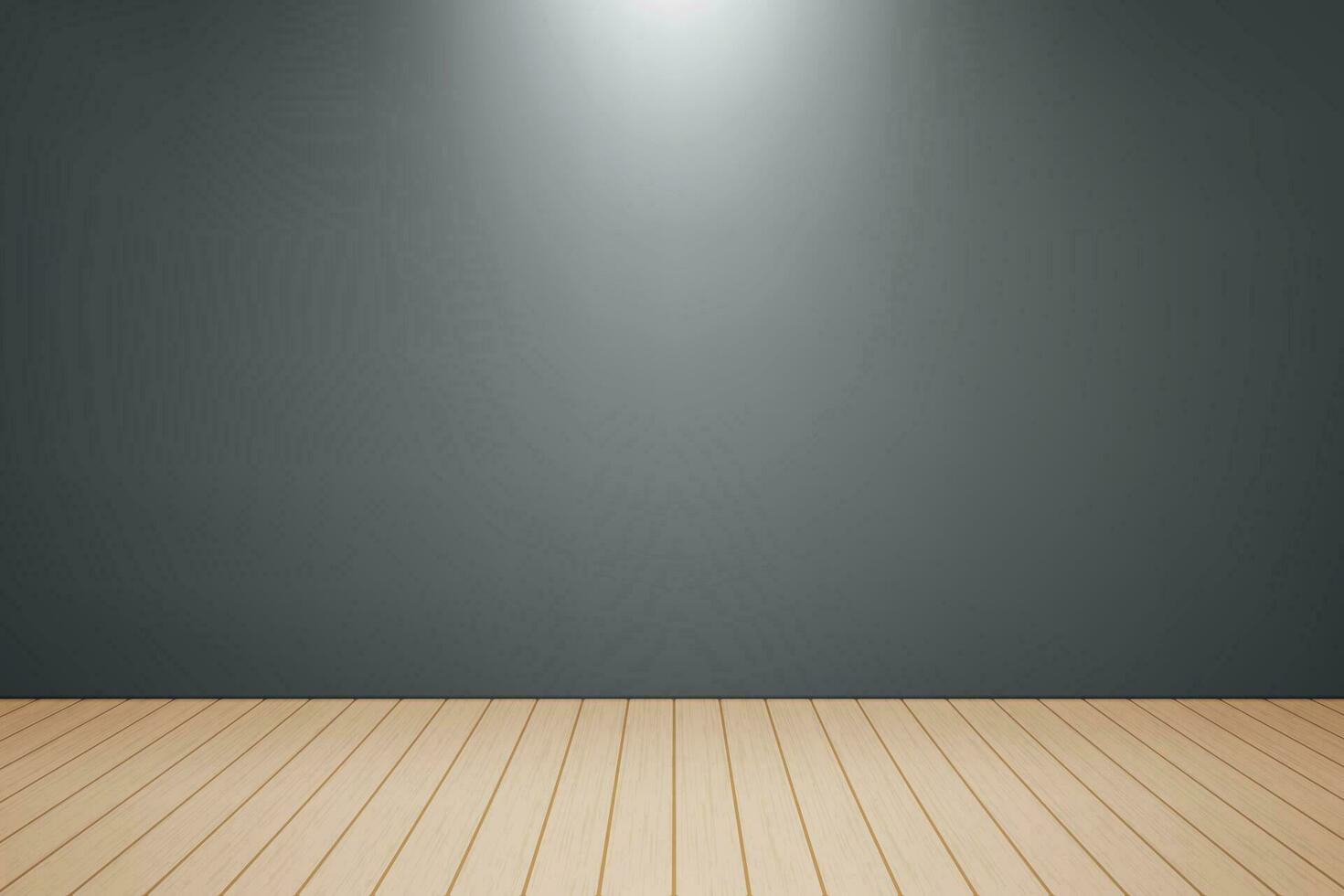 Empty studio room background with spotlight. vector