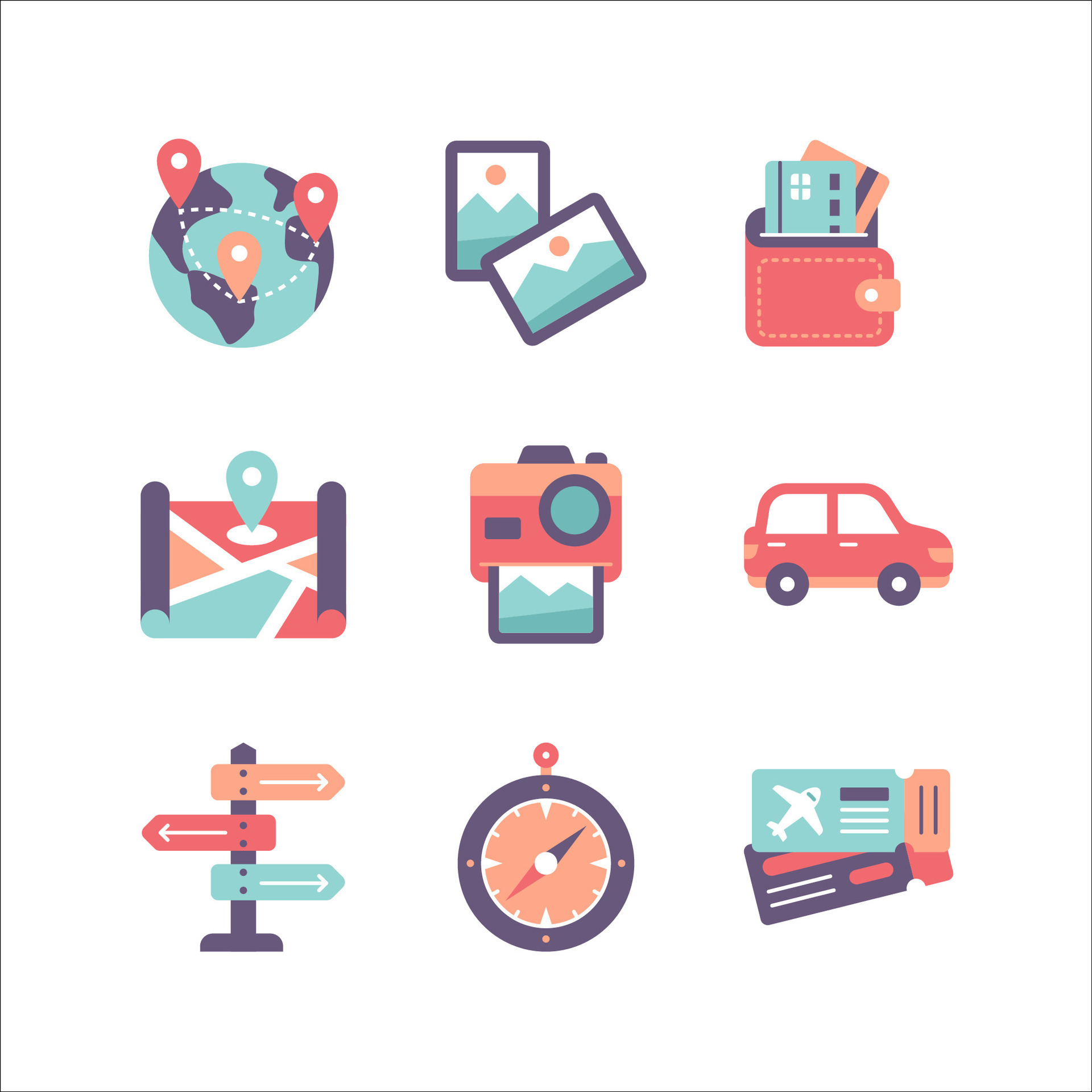 Take out (TO GO) icon illustration 4 types set - Stock Illustration  [64318839] - PIXTA