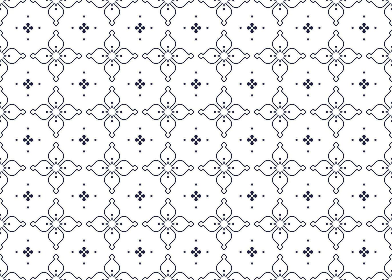 geometric flower and mandala ethnic fabric seamless pattern for cloth carpet wallpaper background wrapping etc. vector