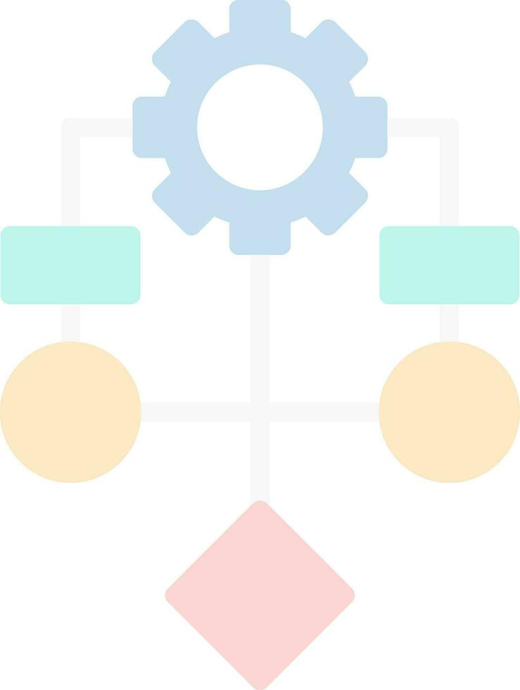 Algorithm Vector Icon Design