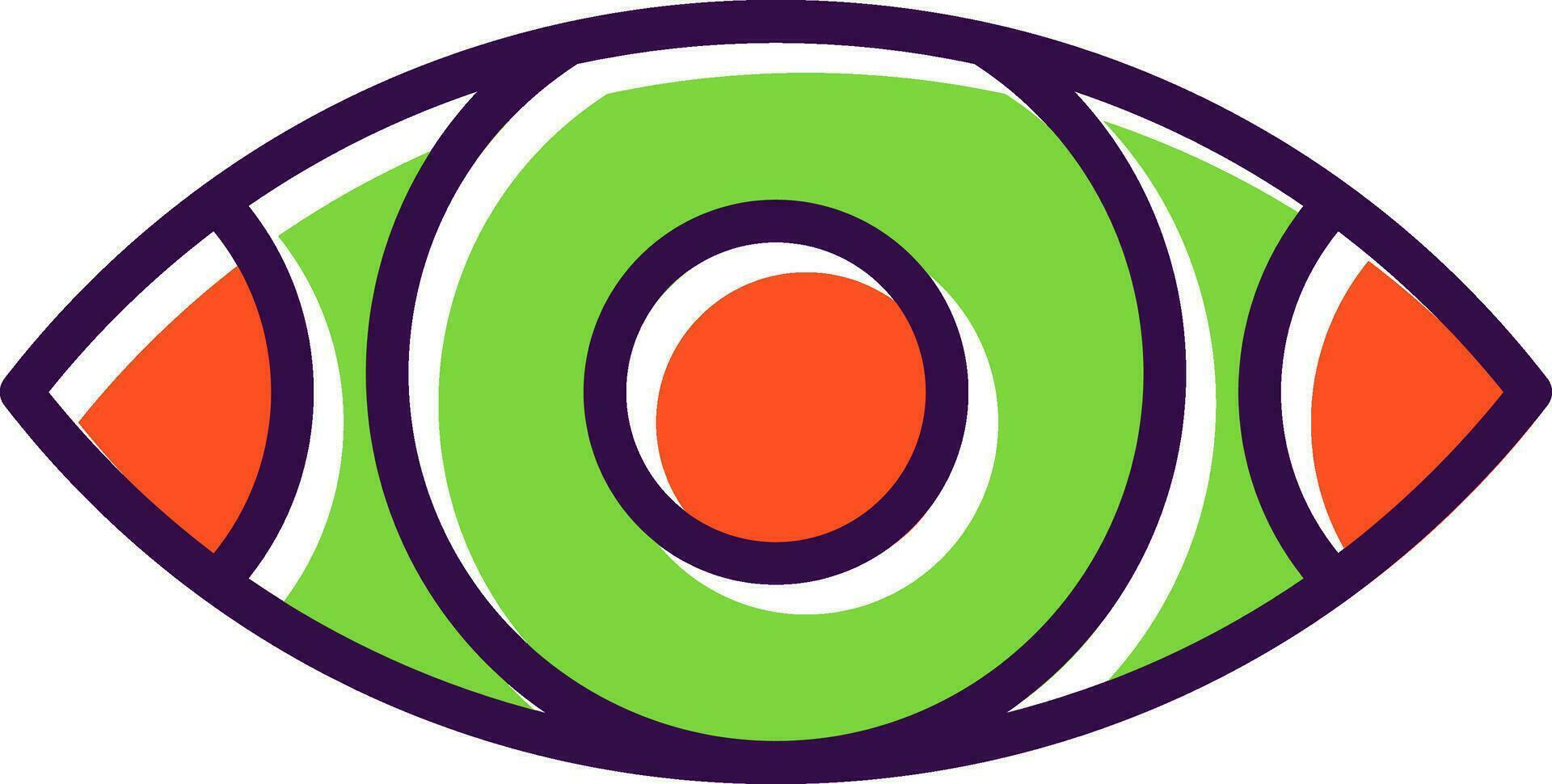 diseño de icono de vector de ojo