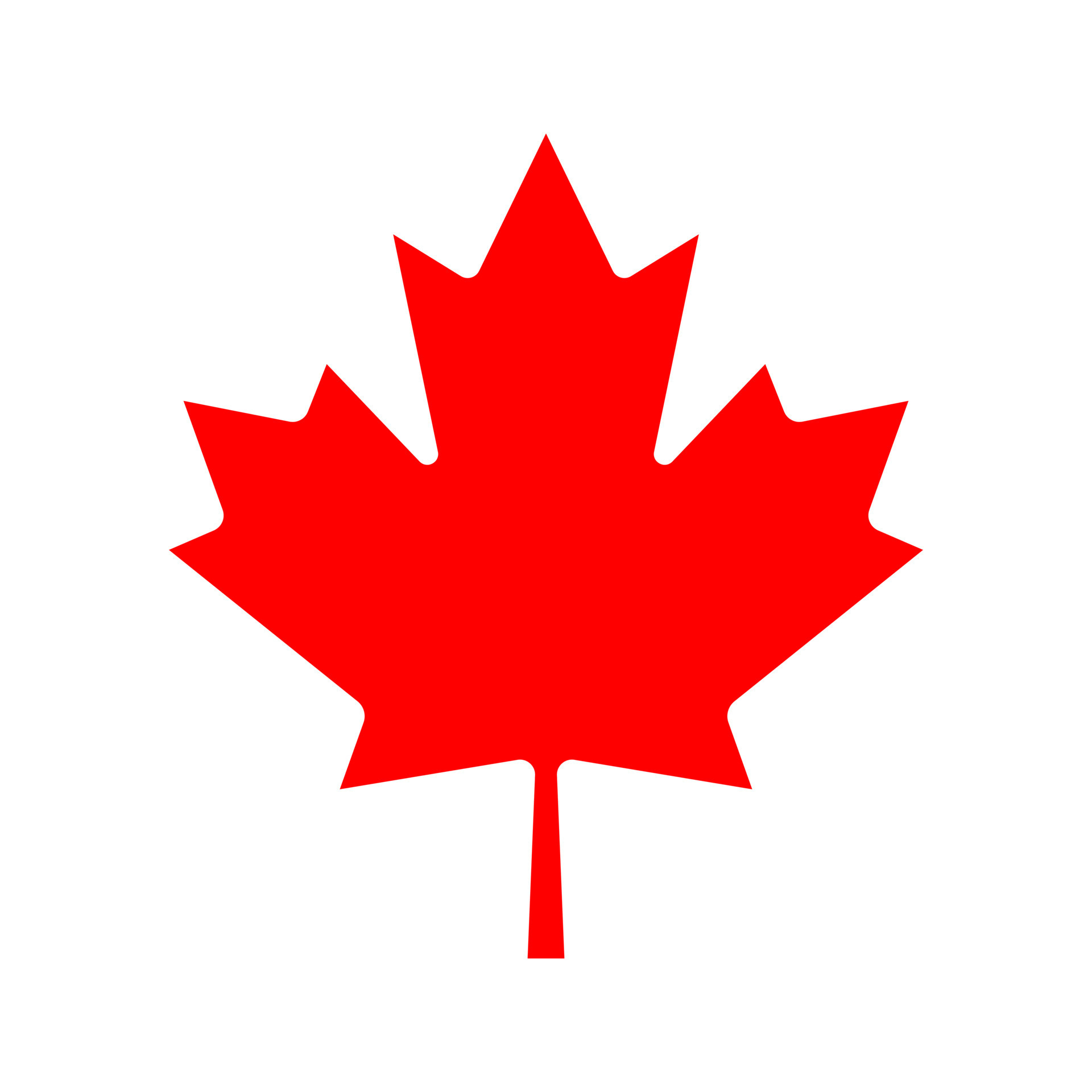 Canadian Red Maple Leaf Isolated Vector Illustration 25368854 Vector