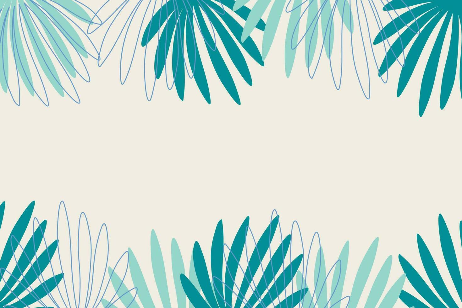 fondo floral tropical vector