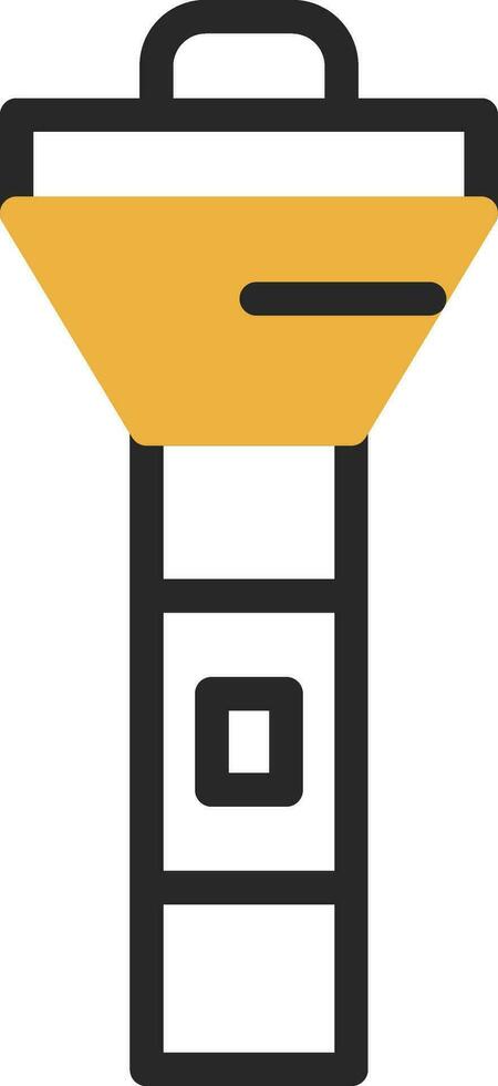 Flashlight Vector Icon Design