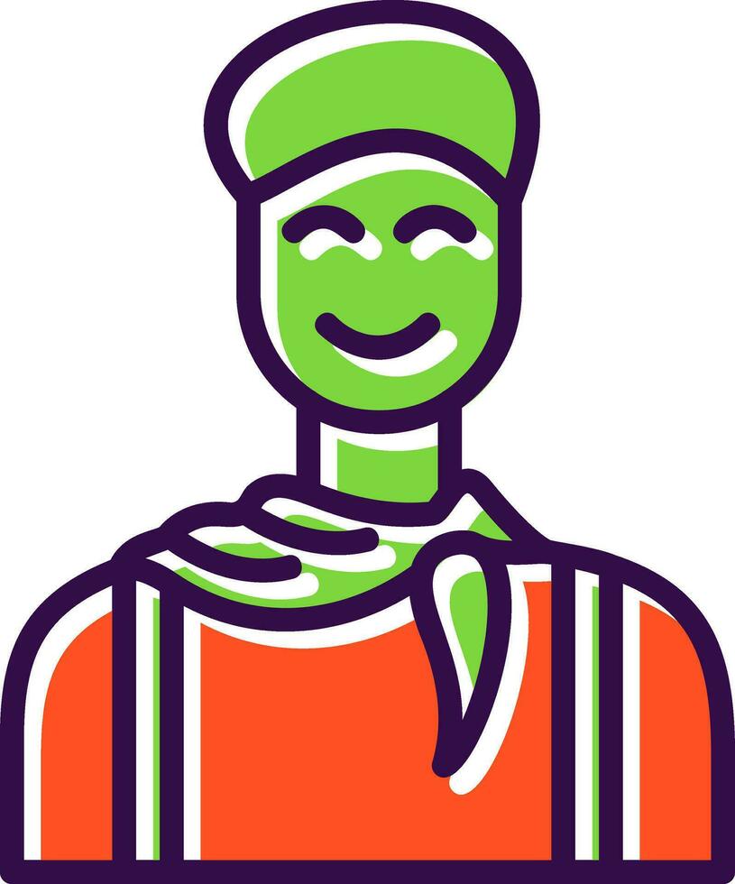 Mime Vector Icon Design