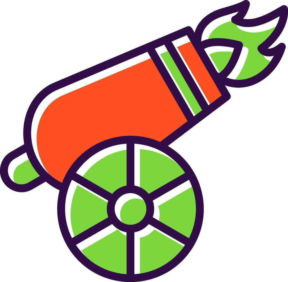 Cannon Vector Icon Design