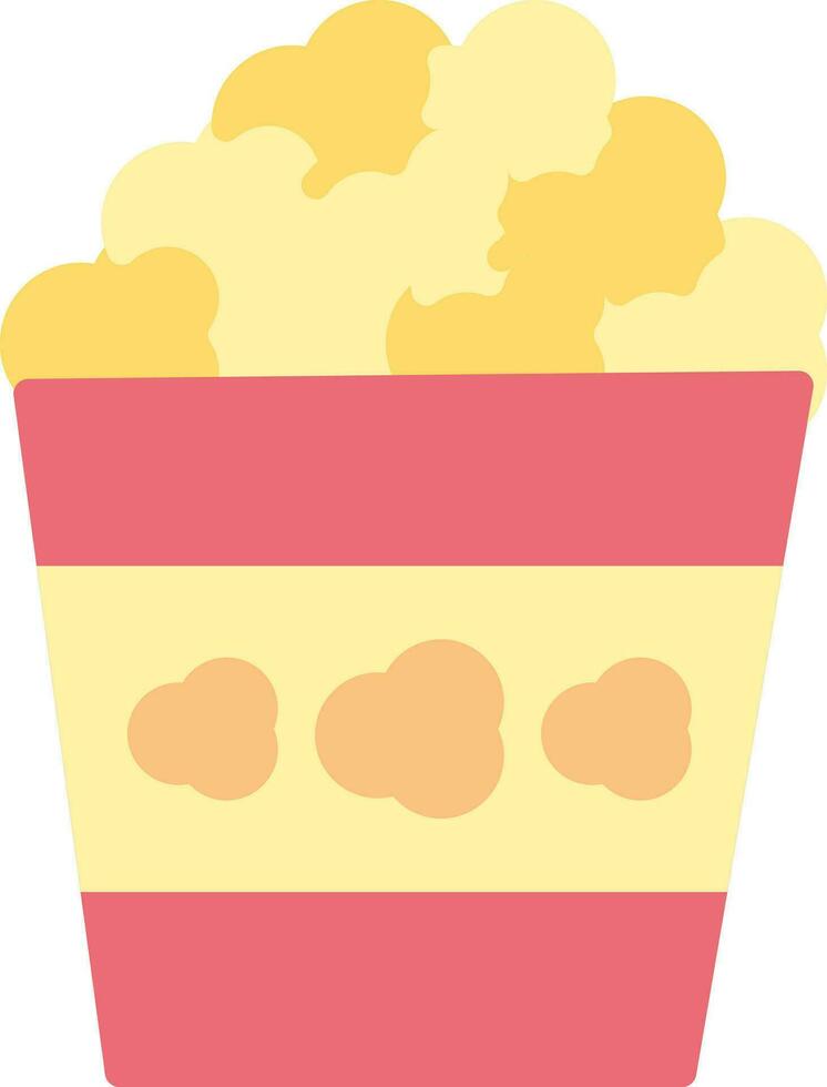 Popcorn Vector Icon Design