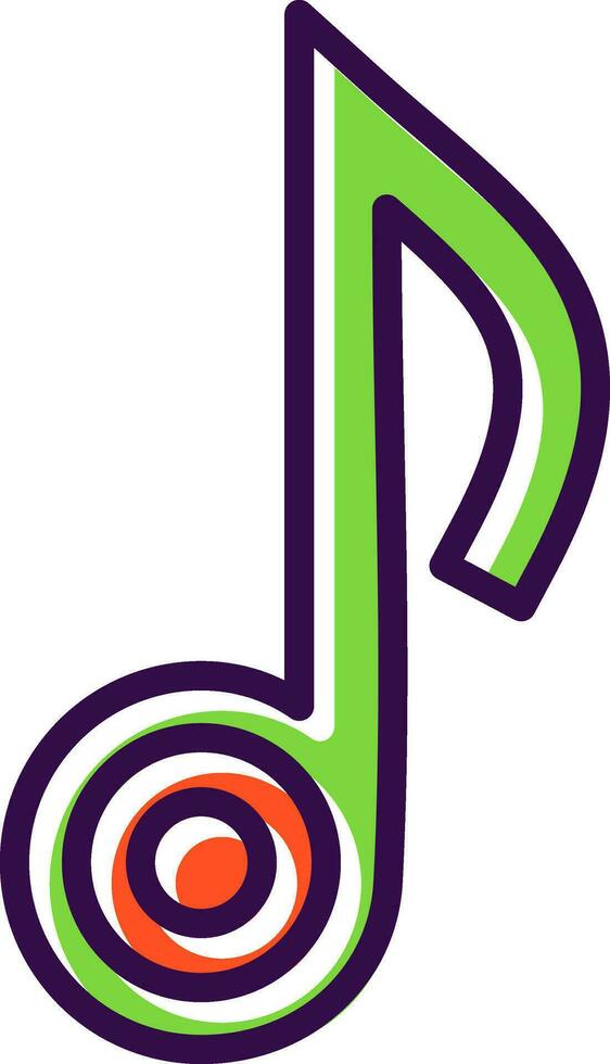 Quaver Vector Icon Design