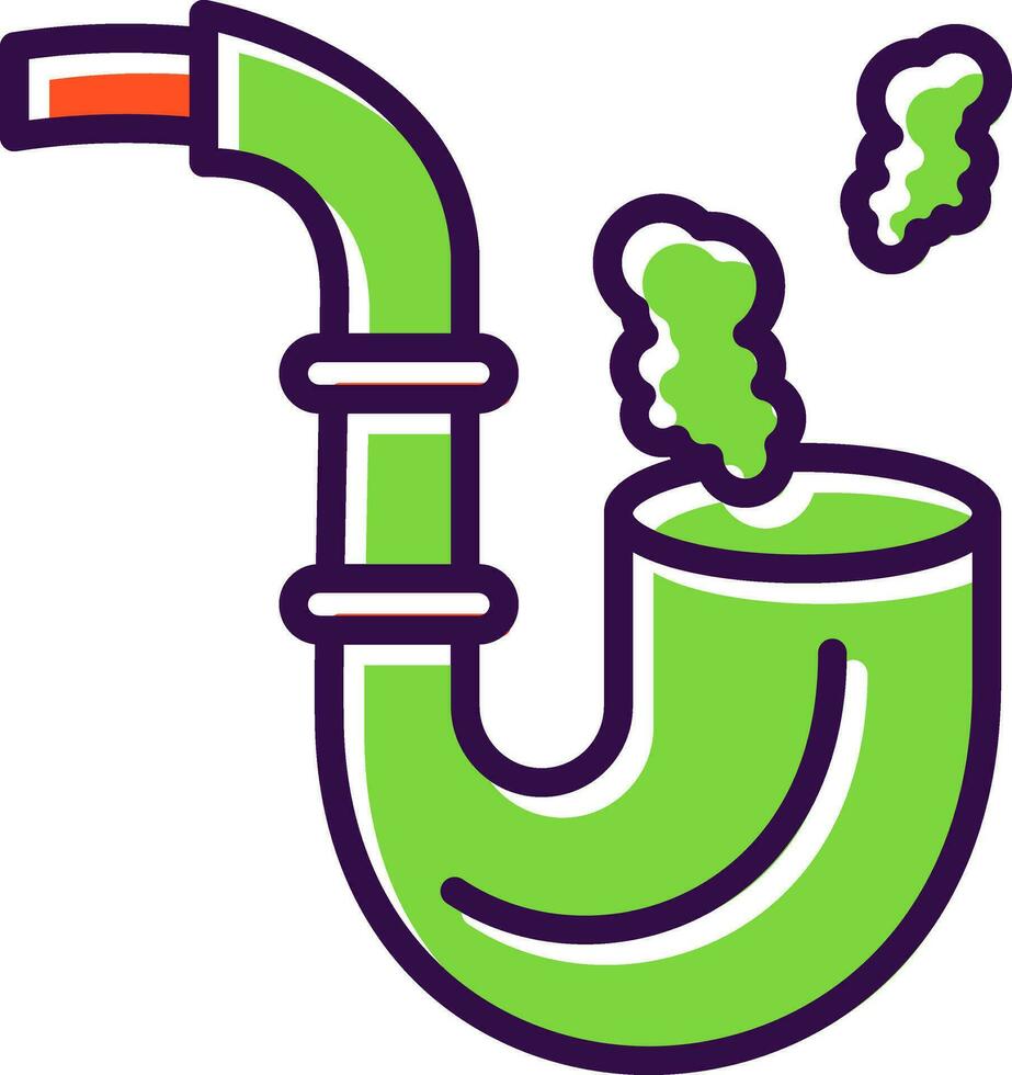 Electronic pipe Vector Icon Design