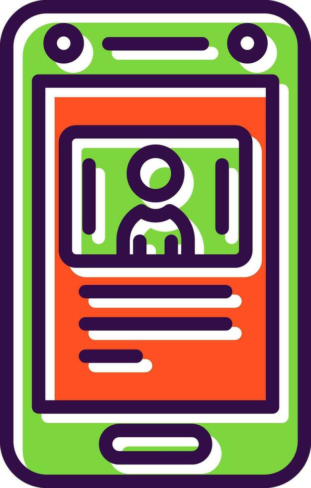 Vlog Vector Icon Design