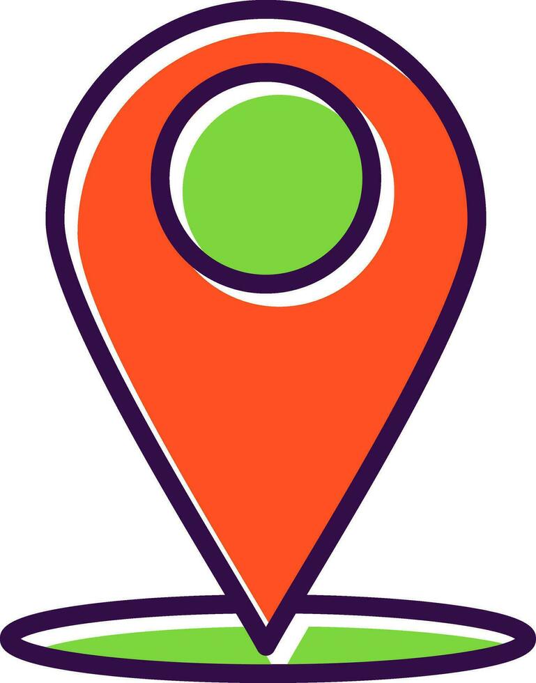 diseño de icono de vector gps