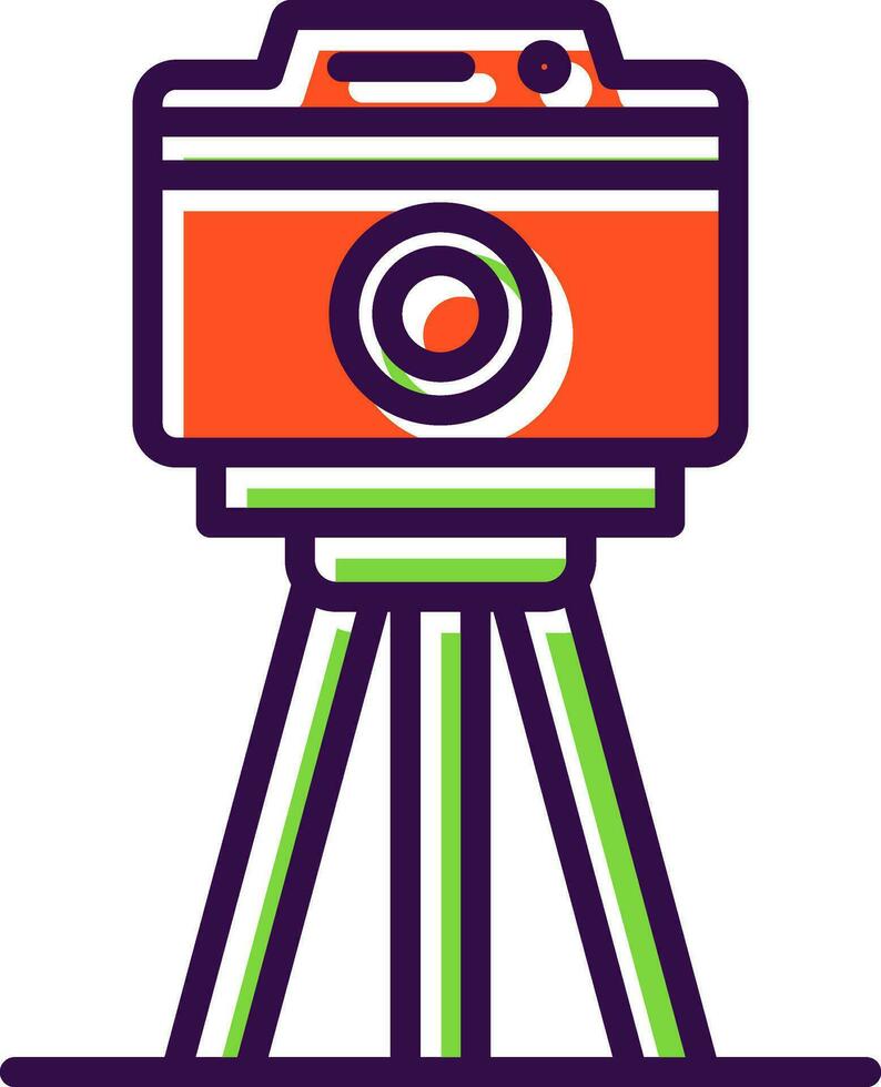 Tripod Vector Icon Design