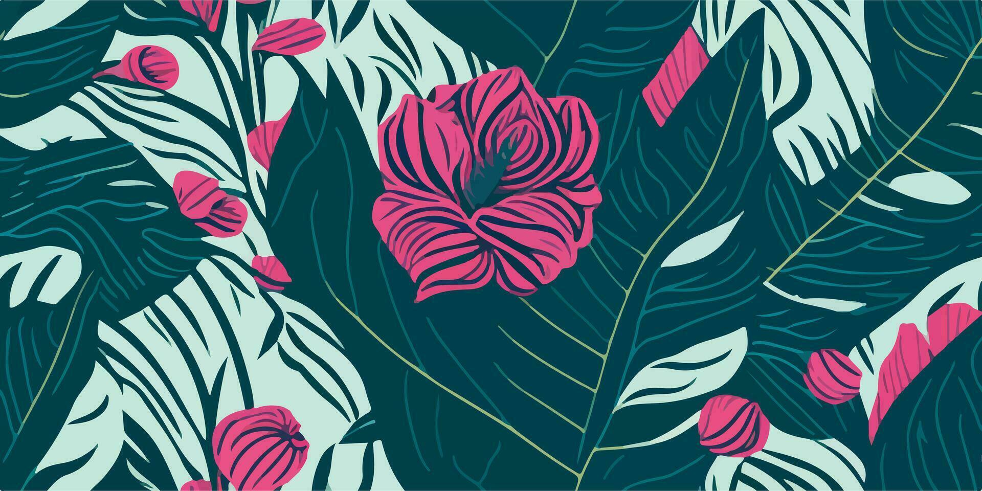 Whimsical Floral Escape. Playful Patterns for Imaginative Designs vector