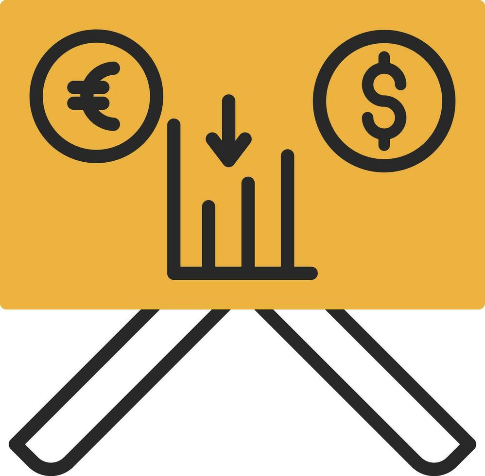 Loss Vector Icon Design