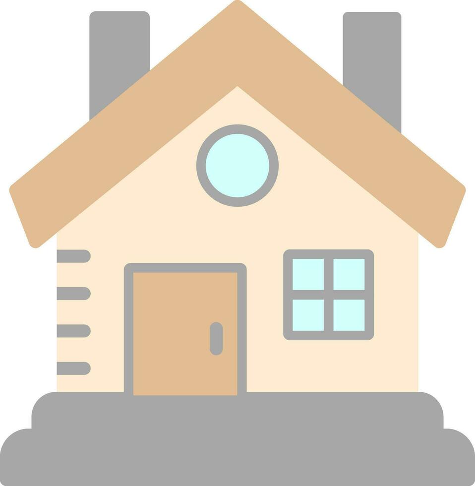 Cabin Vector Icon Design