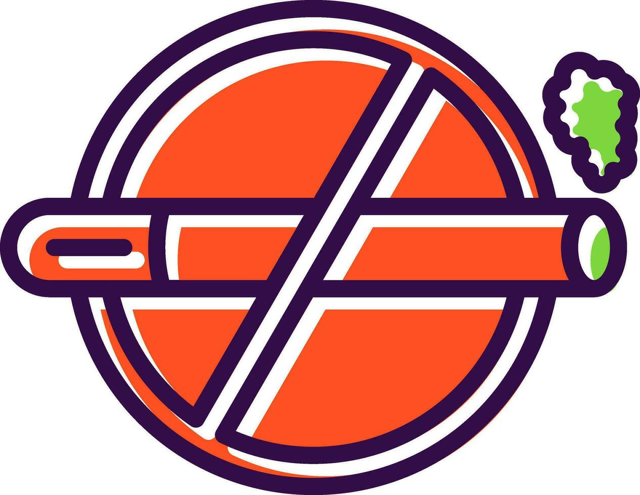 Quit smoking Vector Icon Design