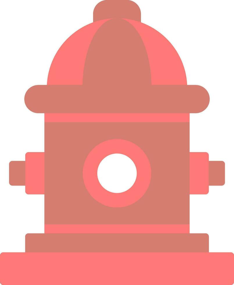 Fire hydrant Vector Icon Design