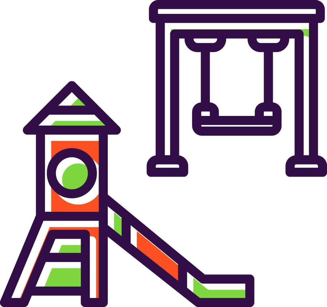 Playground Vector Icon Design