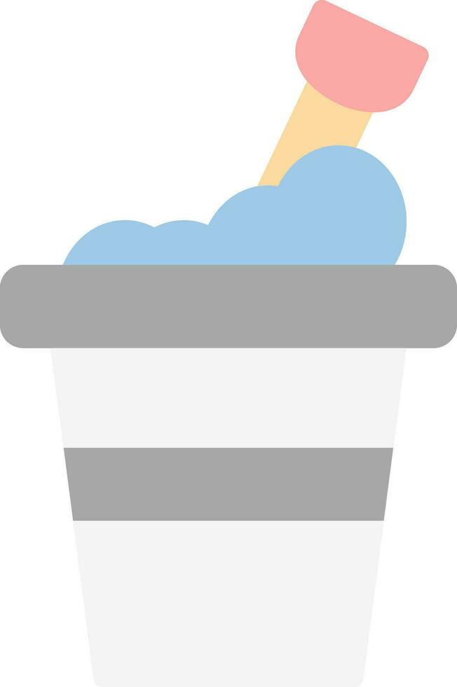 Bucket Vector Icon Design