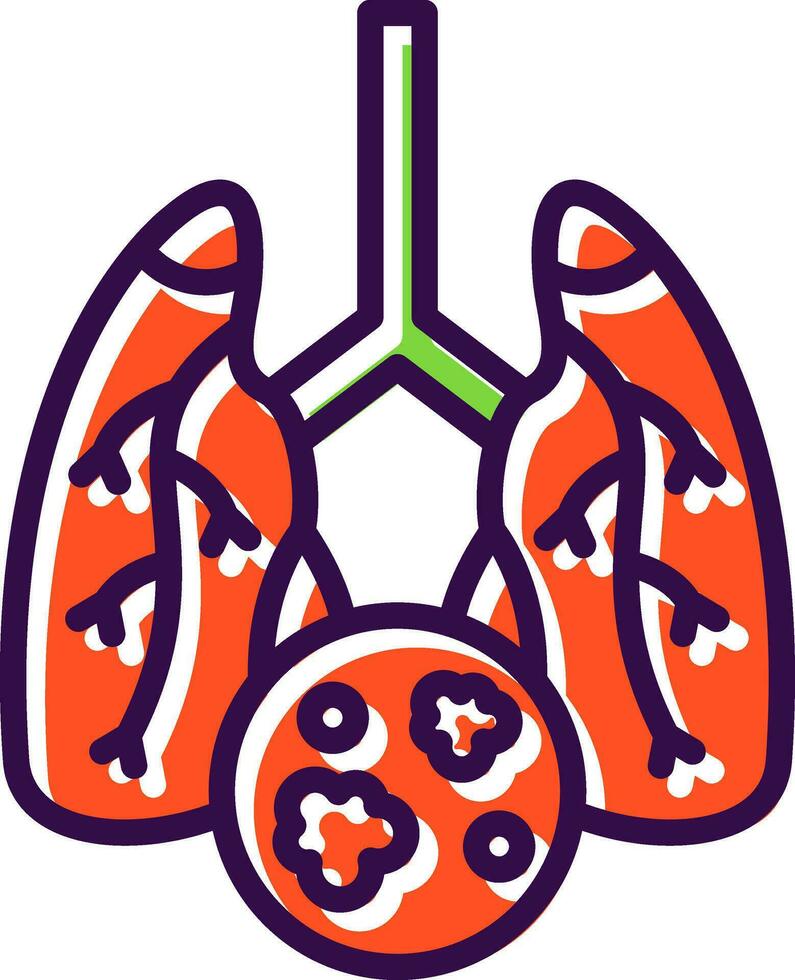 cáncer vector icono diseño