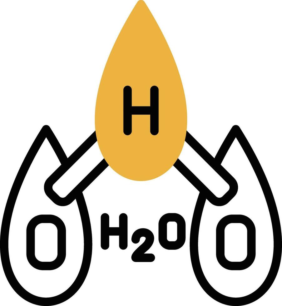 H2o Vector Icon Design