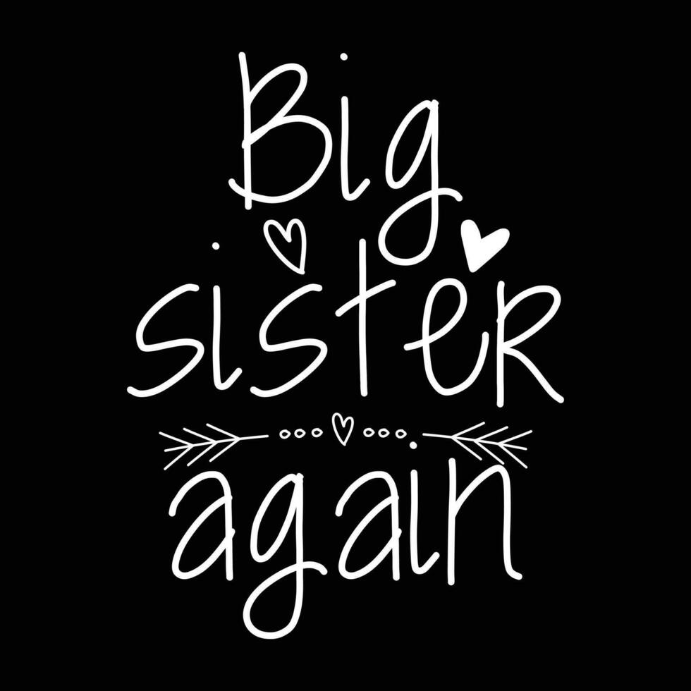 Big Sister Again vector